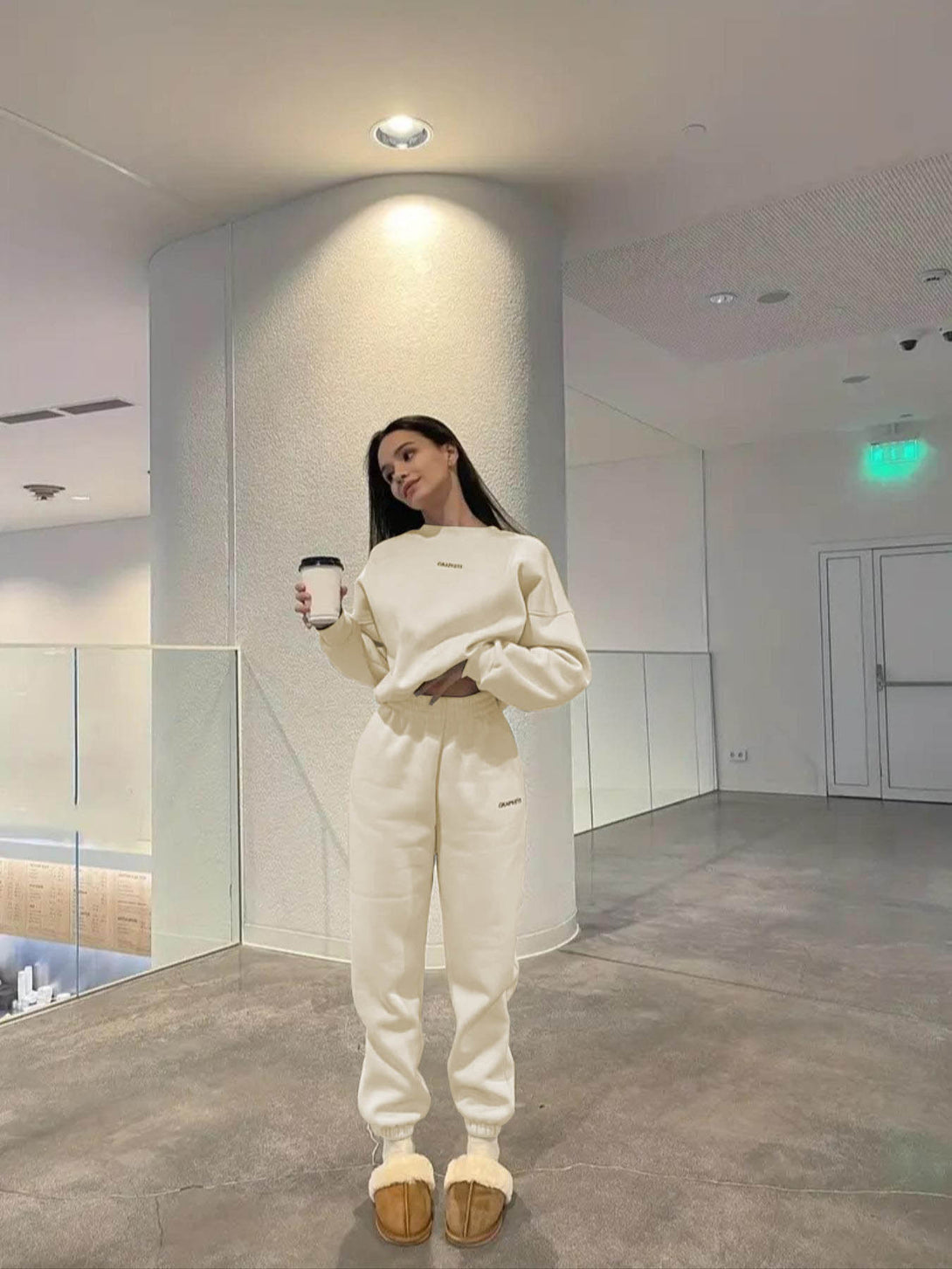 Solid Color Jogger Activewear Tracksuits