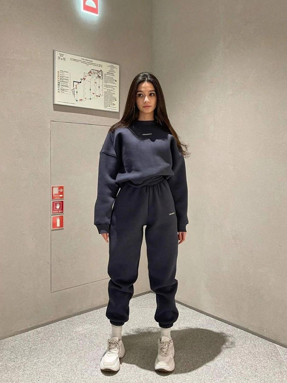 Solid Color Jogger Activewear Tracksuits
